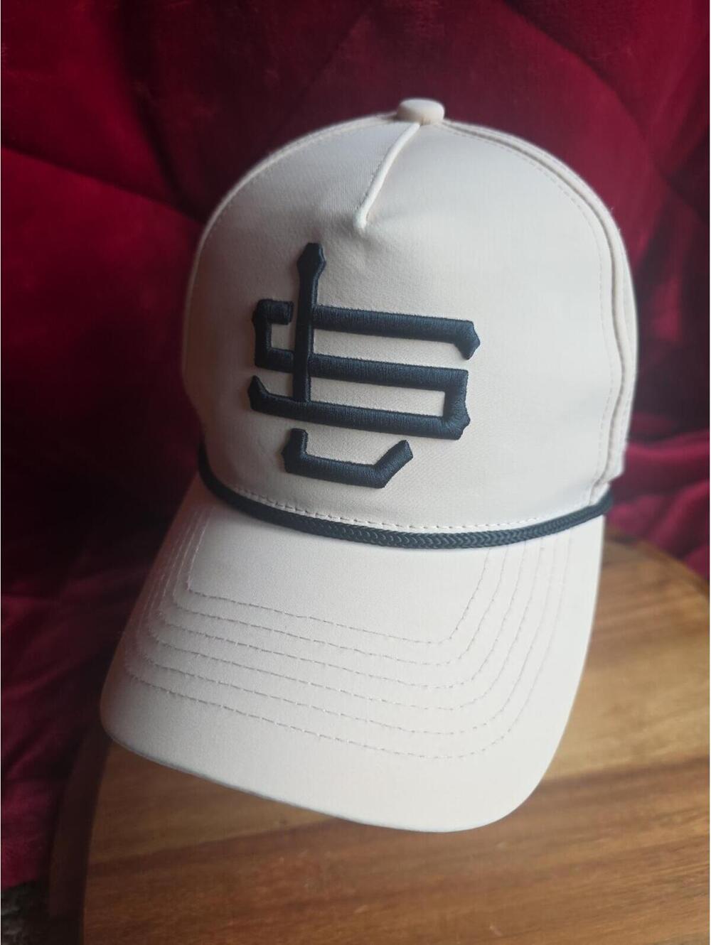 LGND Legend Supply Company Hat SnapBack Beige Blush Saint Louis Mesh Cap